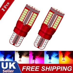 2X T10 W5W Car 501 Bulb Led Side Light Bulb Canbus Error Free 57 Smd Xenon White - Picture 1 of 10