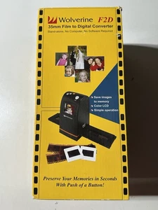 Wolverine F2D 35mm Film to Digital Image Converter Red Working - Picture 1 of 9