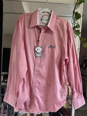 Robert Graham limited edition Mets Button Down - Image 1 of 4