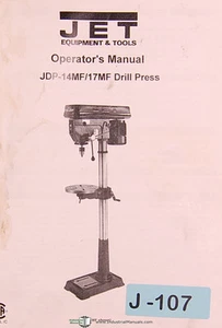 Jet JDP 14MF/17MF, Trapano, Anno manuale operatore (1997) - Foto 1 di 2
