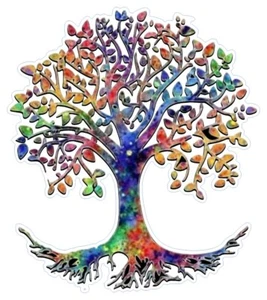 Pegatina del árbol de la vida - Imagen 1 de 2