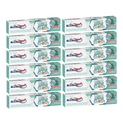 12x Macleans Toothpaste Kids Big Teeth for Children 7+ Years Old - Mint 63g - image 1 of 4