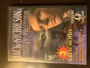 Jack Nicholson Triple Features- The Terror, Wild Ride, Little Shop Horrors DVD - Picture 1 of 9