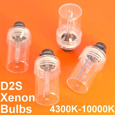 Quality D2S 35W 4300K 6000K 8000K 10000K Xenon HID Pair of Bulbs Lamp Lights Car - Image 1 of 3