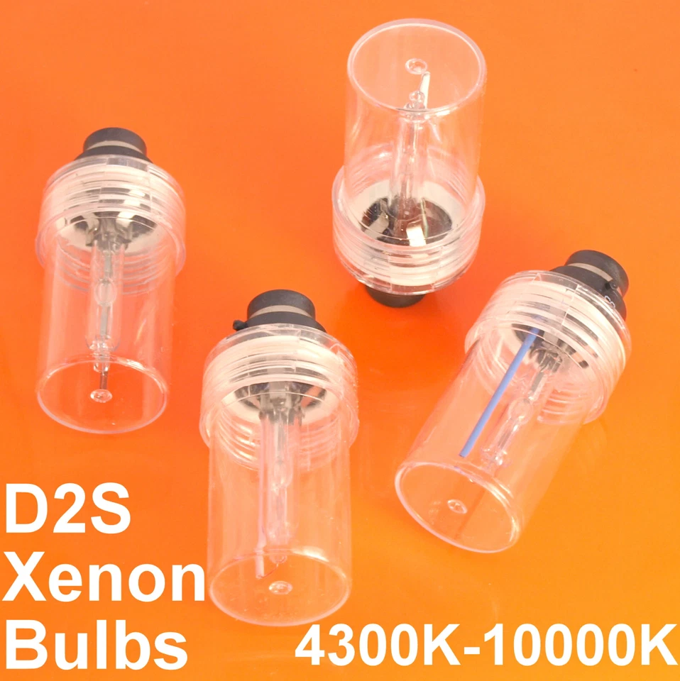 Quality D2S 35W 4300K 6000K 8000K 10000K Xenon HID Pair of Bulbs Lamp Lights Car - Image 1 of 3