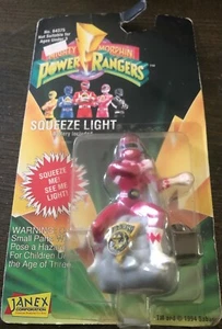 Janex Mighty Morphin Power Rangers Squeeze Light Ranger - Picture 1 of 2