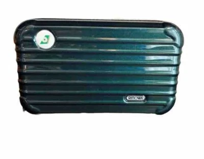 NEW RIMOWA EVA Air First Class Travel Amenity Case Emerald Green - Image 1 of 3