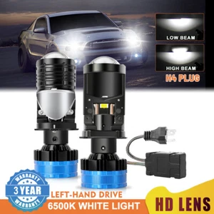 H4 9003 80000LM LED Headlight Bulbs Kit Super White High Low Beam w/ Projector - Bild 1 von 16