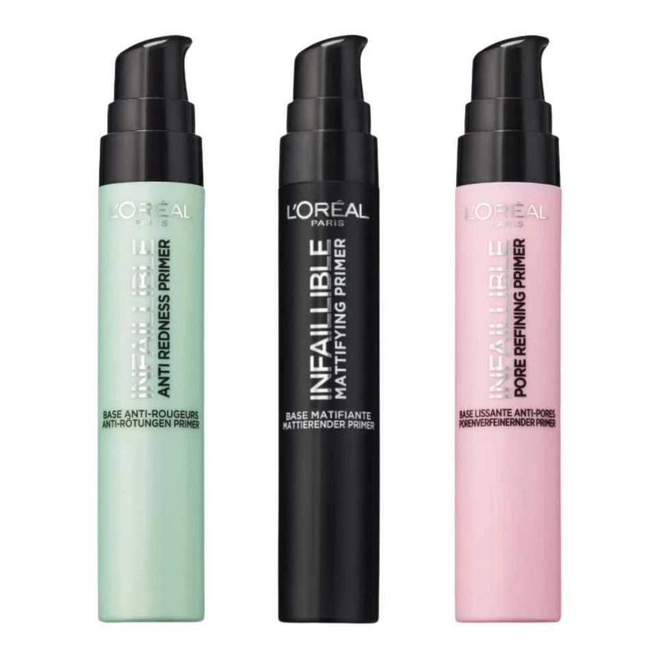 L'Oreal Infallible Mattifying Anti Redness Primer 20ml - Image 1 of 1