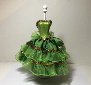 Miniature art dress Limey gold number 31 - Picture 1 of 4
