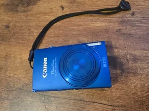 Canon PowerShot ELPH 320 HS Digital Camera Black 16.1MP - Picture 1 of 5