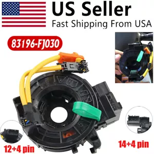 Clock Spring Cable for Subaru WRX BRZ XV Crosstrek Forester Impreza 83196-FJ030 - Picture 1 of 13