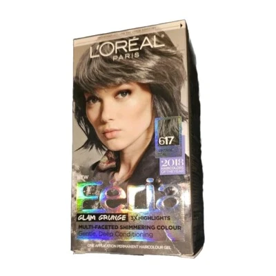 L'OREAL PARIS Nova Feria 617 VINTAGE AZUL-PETRÓLEO Cor de Cabelo Cintilante Novo Na Caixa Selado - Imagem 1 de 4
