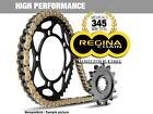 Kettensatz f&#252;r Yamaha RD 80 MX Regina 420 x 110 Gold verst&#228;rkt
