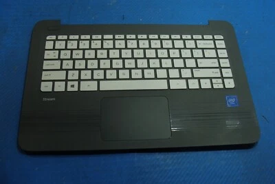 HP Stream 14-cb012wm 14" Genuine Palmrest w/Touchpad Keyboard EA0P900307A - Image 1 of 4