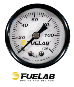 Fuelab 0-120 psi 1.5 in. Analog Fuel Pressure Gauge 71501 - Picture 1 of 2