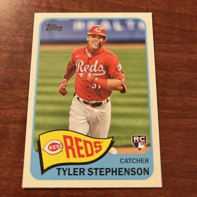 Tyler Stephenson 2021 Topps Series 2 - 1965 Throwback Redux RC #T65-16  - Reds - Image 1 of 2