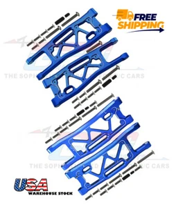 BRAZOS DE SUSPENSIÓN INFERIOR ALEACIÓN GPM F/R PARA TRAXXAS 1/8 4X4 TRINEO MONSTER 95076-4 - Imagen 1 de 20