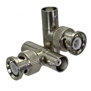 BNC-Stecker auf 2x BNC-Buchse T Adapter Steckverbinder Koaxialkabel Splitter 1 Stück - Bild 1 von 8