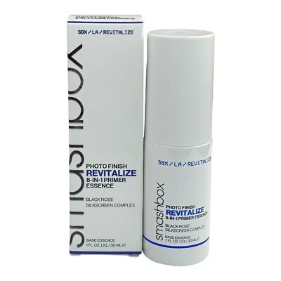 Smashbox Photo Finish Revitalize 8-in-1 Primer Essence W/Hyaluronic Acid 1oz NIB - Image 1 of 4