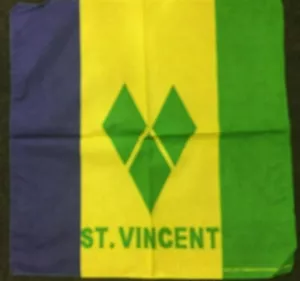 St Vincent Flag Print Face Covering Bandana Head Scarf Culture - Picture 1 of 1