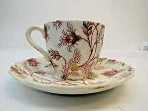 Vintage Spode Copeland Rosebud Chintz Teetasse & Untertasse England - Bild 1 von 7