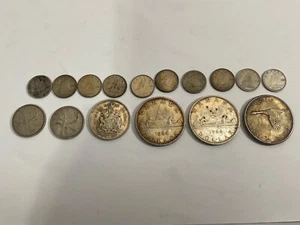 $5 Face Value 80% Canada Silver Coin Lot - Picture 1 of 5