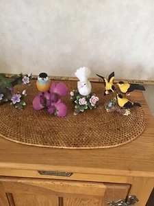 Lot (4) Ceramic Birds Buy it Now! MAKE OFFER! - Picture 1 of 6
