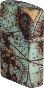 ZIPPO - BENZIN - FEUERZEUG - COMPASS WORLD MAP - COLOR 540° - 60006137- - Bild 1 von 3
