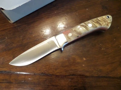 Bark River Classic Drop Point Hunter SHEEPHORN Knife NIB FIRST PRODUCTION RUN - Image 1 of 4