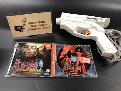 Dreamcast The House of The Dead 2 Gun Set Sega Used Japan Import Tested Boxed - Image 1 of 4