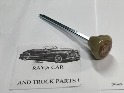 NEW REPLACEMENT 1942 TO 1948 CHEVROLET INTERIOR HEAD LIGHT SWITCH KNOB ! - Image 1 of 4