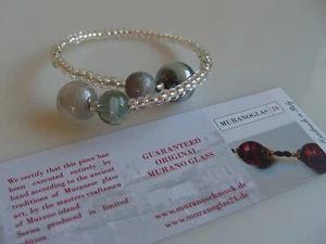 Armband Stylische original Muranoglas Damen Schmuck Murano Glas Handgefertigt - Bild 1 von 6
