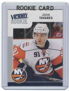 09-10 2009-10 UD SERIES 2 VICTORY UPDATE JOHN TAVARES ROOKIE CARD #318 L@@K H@T 