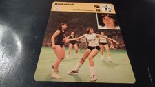 1978 Sportscaster Basketball Card #18-20 Jackie Chazalon - Women's Basketball