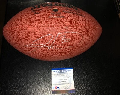 Hines Ward Pittsburgh Steelers Super Bowl MVP Signed Football PSA COA RARE B - Image 1 of 2
