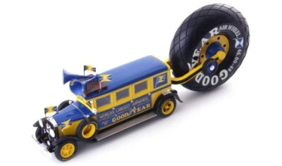 MODELLINO AUTO STATICO AUTOCULT BUICK GOODYEAR AIRWHEEL PROMOTION BUS 1930 1/43 - Immagine 1 di 4
