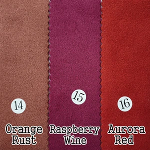HEAVY 4-WAY STRETCH SOFT POLYESTER FAUX SUEDE FABRIC UPHOLSTERY CRAFT JACKET 58" - Picture 1 of 256