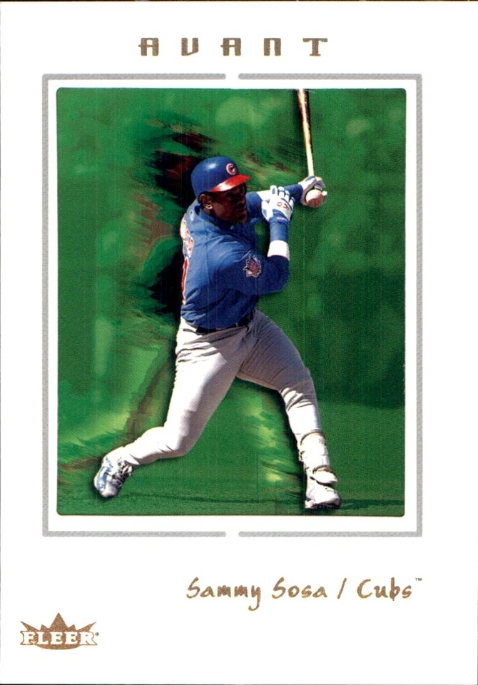 2003 Fleer AVANT Base Commons Stars ⚾ YOU PICK YOUR FAVS ⚾ MLB BASEBALL CARDS - Image 1 of 4