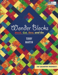 Quilt Anleitung/Muster Buch-Wunderblöcke Stapeln, Schneiden, Nähen und Go-Fat Quarter - Bild 1 von 1