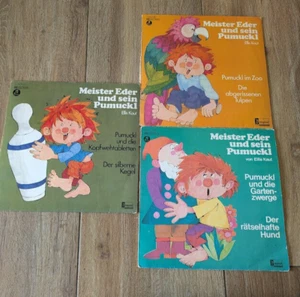 3 x Meister Eder und Sein Pumuckl Hörspiel LP Zoo - Gartenzwerge - Kopfwehtablet - Bild 1 von 7