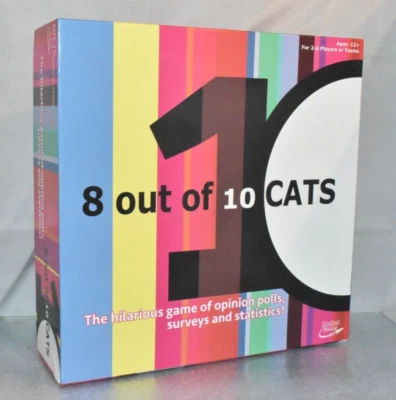 8 OUT OF 10 CATS TV BOARD GAME - Image 1 of 3