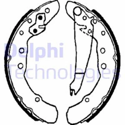DELPHI Juego De Zapatas De Freno Traseras Para VW Passat Variant 3A5 35I Audi - Imagen 1 de 2