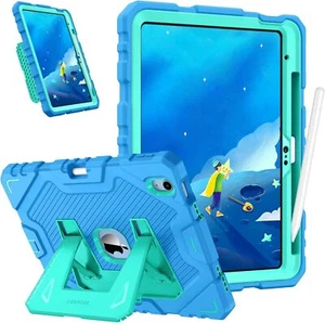 Case for iPad (A16) 11th Gen / iPad 10th Gen Rugged Heavy Duty Kickstand Cover - Picture 1 of 16