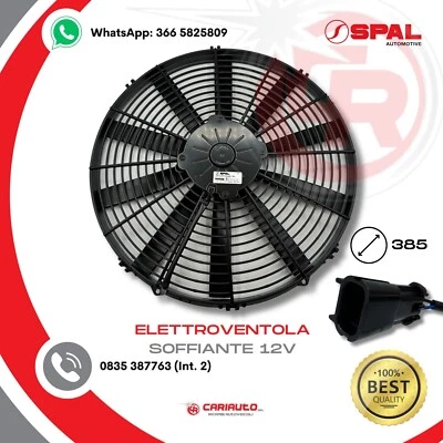 Ventilatore Soffiante Ventola Assiale Spal VA18-AP10/C-41S 12v Diametro 385mm - Immagine 1 di 4