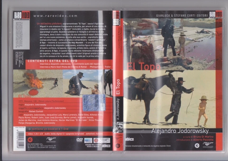DVD Jodorowsky EL TOPO italiano CON LIBRETTO - Bild 1 von 1