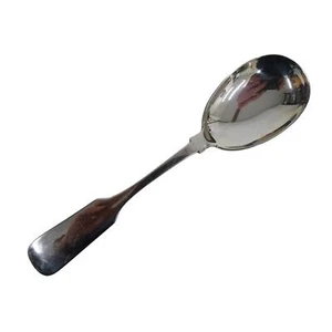 Gorham Old English Tipt Sterlingsilber ovale Schüssel 6 1/8 Zoll cremefarbene Suppe Löffel - Bild 1 von 8
