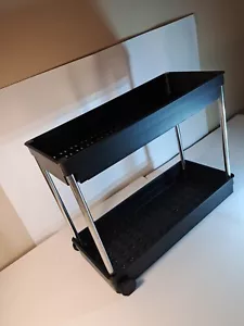 Under Sink Organizer black NEW  - Picture 1 of 5
