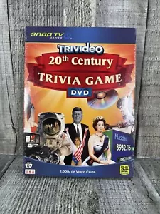 Trivideo 20th Century Trivia Game DVD New And Sealed - Picture 1 of 6