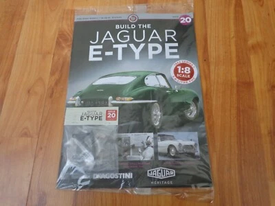 1/8 DEAGOSTINI Costruire il Proprio The Jaguar Auto Numero 20 Inc Parte - Immagine 1 di 2